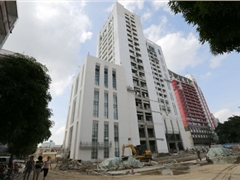 漓江画派艺术中心大楼将于9月15日达到竣工验收条件