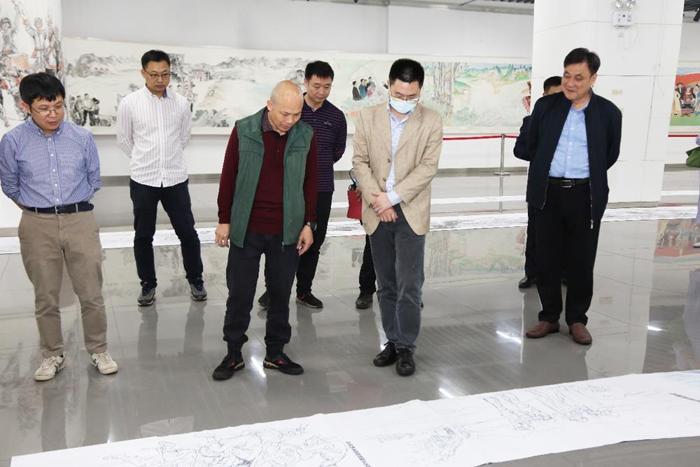 自治区党委宣传部副部长韩流到我校调研指导工作_广艺要闻_广西艺术