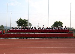 广西艺术学院第二十六届田径运动会隆重开幕