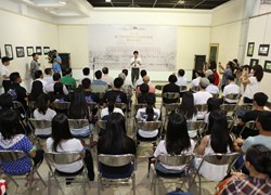2014年澳门学生桂林写生活动作品展暨毕业典礼在我院举行