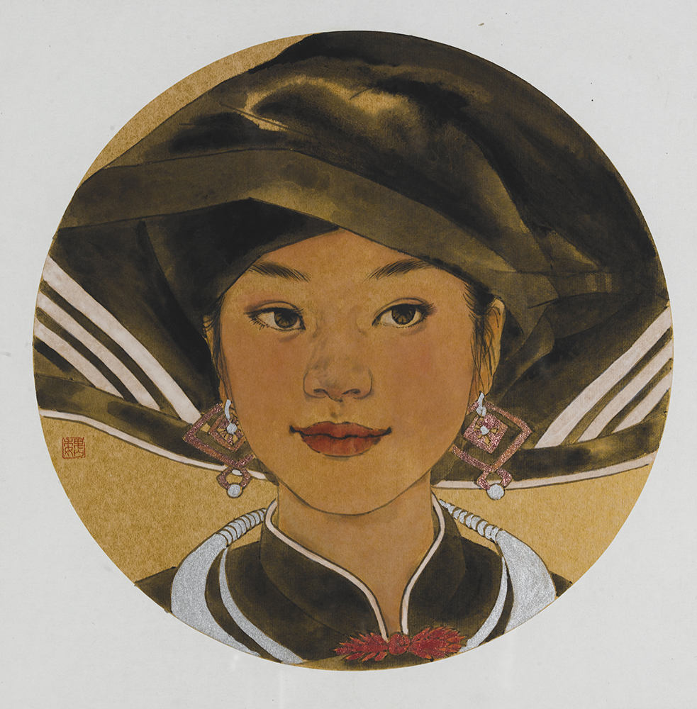 境由心生"桂西少数民族风情人物画作品展_图片新闻_广西艺术学院新闻