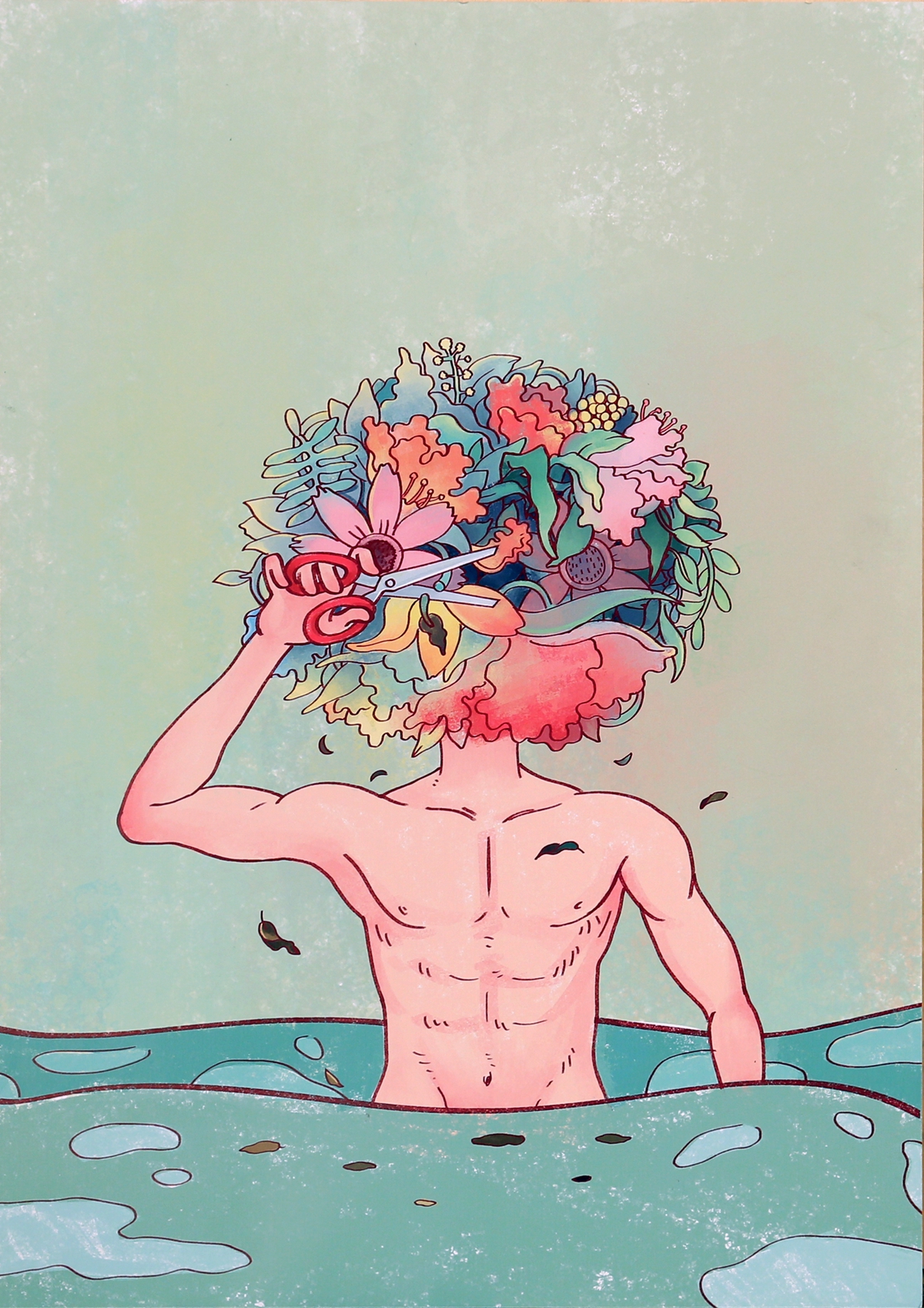 2017年驻邕高校大学生心理漫画大赛优秀作品展在我校开展