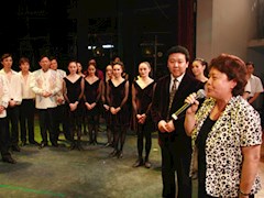 中国东方歌舞团“2009高雅艺术进校园活动” 我院专场演出成功举办
