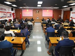 我校召开学校领导班子和领导干部2021年度考核会议