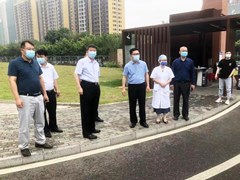 疫情防控工作督查组到我校开展疫情防控专项检查工作