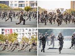 我校举行2022级新生军训总结大会