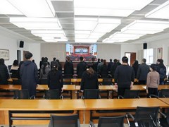 我校组织师生收看江泽民同志追悼大会