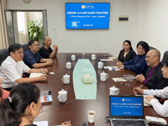 C Asean Consonant 东盟十国室内乐团代表到访我校共商“一带一路”倡议十周年纪念音乐会事宜